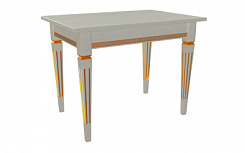 Стол Стар 1000(1400)*700*765 (столешница тон серый RAL7038 / подстолье тон серый RAL7038 + патина золото) Стол Стар 1000(1400)*700*765 (столешница тон серый RAL7038 / подстолье тон серый RAL7038 + патина золото)