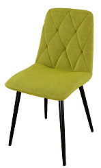 Стул DC-2103 (каркас черный тк. Велюр лайм (S14)) Стул DC-2103 (каркас черный тк. Велюр лайм (S14))