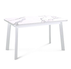 Стол АA1200 белый/керамика мрамор белый Стол АA1200 белый/керамика мрамор белый