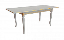 Стол Империал 1500(2000)*900*765 (тон серый RAL7038 + патина золото) Стол Империал 1500(2000)*900*765 (тон серый RAL7038 + патина золото)