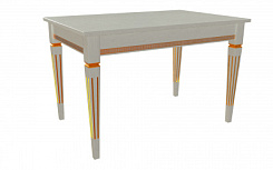 Стол Стар 1200*800*765 (столешница тон серый RAL7038 / подстолье тон серый RAL7038 + патина золото) Стол Стар 1200*800*765 (столешница тон серый RAL7038 / подстолье тон серый RAL7038 + патина золото)