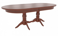 Стол Кингли 2000(2600)*1000*765 (тон вишня Т-15) Стол Кингли 2000(2600)*1000*765 (тон вишня Т-15)